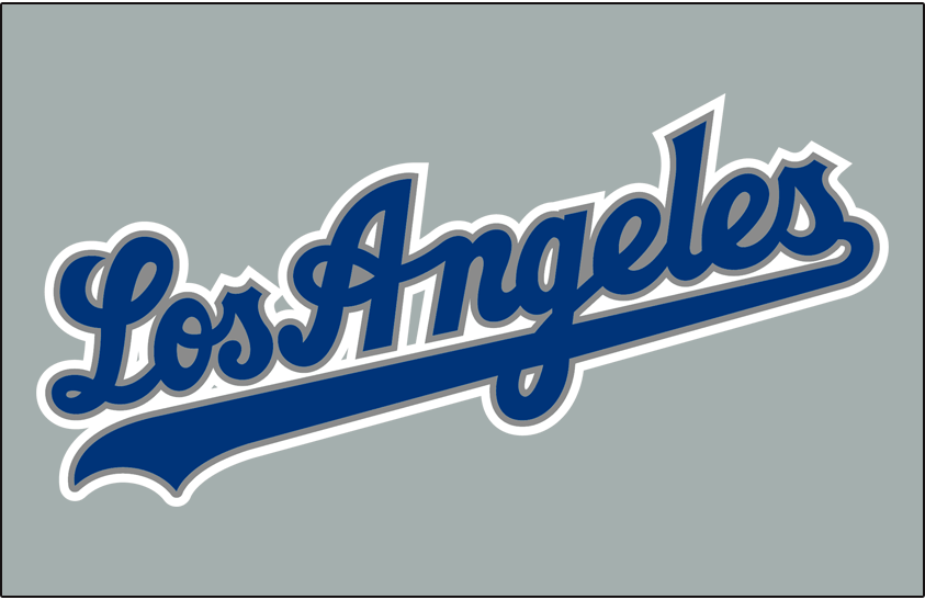 Los Angeles Dodgers 2002-2006 Jersey Logo iron on transfers for fabric